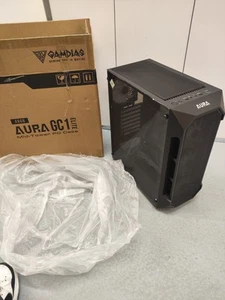 AURA GC1 ELITE ATX MID-TOWER Black CASE -DAMAGED- - Photo 1/12