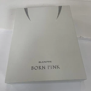 BLACKPINK 2nd Album BORN PINK BOX SET GRAY Ver. CD+P.Book+P.Card+Post+Films+Gift - Foto 1 di 6