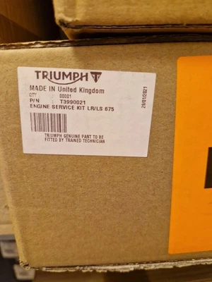 Motor Service Kit Triumph Street Triple 675R Bj.2013-2016 - Bild 1 von 2