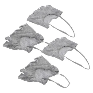 2 Paar Zehen Halblange Socken Baumwolle unsichtbarer Trenner - Bild 1 von 12