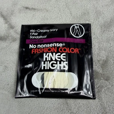 De Colección Sin Tonterías Moda Color Hasta la Rodilla 1 Par Sandalia Talla Única Marfil Cremoso Foto 1 de 4