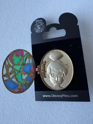 DISNEY WDW 2006 TINKER BELL DE PETER PAN VITRAL PASADOR CON BISAGRAS Foto 1 de 4