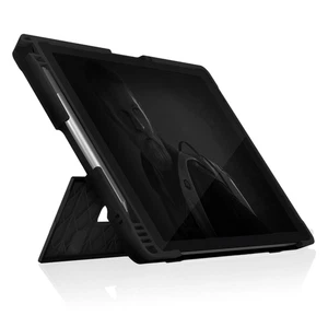 STM Dux Shell Case Fitted Cover for Microsoft Surface Pro 4 5 6 7 7+ Black - Picture 1 of 8