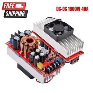 1800W 40A DC-DC Boost Converter Step Up Power Supply Module 10-60V to 12-90V - Picture 1 of 8