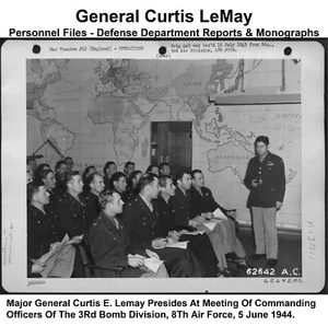 General Curtis LeMay Personnel Files-Defense Dept Reports & Monographs USB Drive - Foto 1 di 15