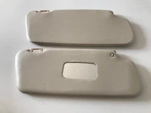 Sonnenblenden links + rechts CREME Elfenbein für Mercedes W113 Pagode 230SL NEU - Picture 1 of 4