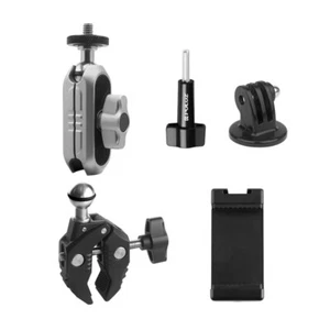 Crab Pliers Clip Arm Mount Phone Clamp Kit for Gopro /DJI OSMO/ Insta 360/ DSLR - Bild 1 von 9
