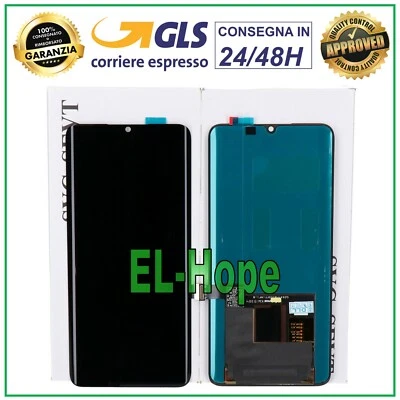 PER XIAOMI DISPLAY LCD PARI ORIGINALE SERVICE XIAOMI MI NOTE 10 /10 PRO M1910F4G M1910F4S