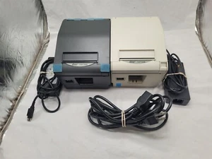 Lot of (2) Star Micronic TSP700II Thermal Receipt Printers w/ Power Cable - Picture 1 of 12