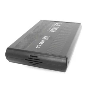 Tragbares USB 3.0 Gehäuse Case für 3.5 HDD Festplatte / mit USB 3.0 Kabel BK - Bild 1 von 12