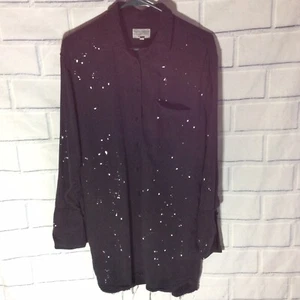 The Blue Shirt Shop Rivington & Essex Oversized XS Shirt Dress button down (U2) - Picture 1 of 6