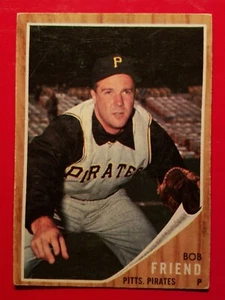 Bob Friend 1962 Topps #520    - Imagen 1 de 2