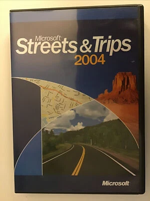 2004 Microsoft Streets and Trips Software 2 CD Set complete excellent used - Image 1 of 4
