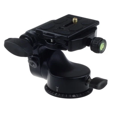 360° 20KG Metal Heavy Duty Ballhead + Quick Release Plate for Tripod DSLR DV - Image 1 of 4