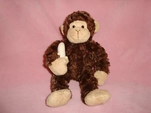 Gund Monkey Holding Banana MAMBO Plush & Beans 9" tall #31038 - Imagen 1 de 7