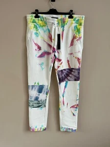 AMIRI , Tie Dye Art Patch Sweatpant in Multicolor, BNWT M - Picture 1 of 12