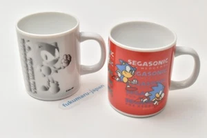 SONIC THE HEDGEHOG Mug 2 types set SEGA - Picture 1 of 18