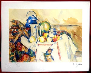 Paul Cézanne Lithograph Original Numbered Signed COA (Gauguin Signac) - Picture 1 of 12