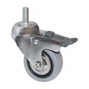 MAX POWER - RUOTA PIROETTANTE CON FRENO12X30X100MM - Foto 1 di 1