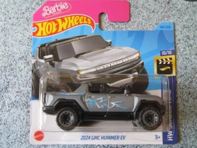 Hot Wheels H3K 184 2024 GMC HUMMER EV BARBIE silver 2023 184/250 CaseK New 2023 - Image 1 of 2