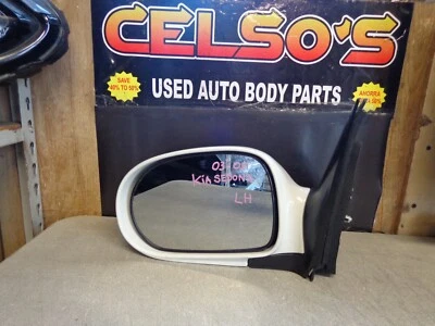 2003 - 2005 Kia Sedona Sedan Left side LH Mirror OEM. White Foto 1 de 4