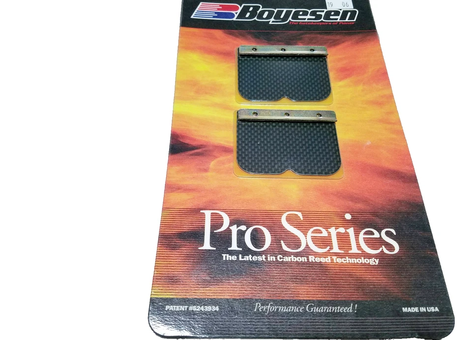 BOYESEN SERIE PRO 2 ETAPAS CAÑAS FIBRA CARBONO RM 250 1990-1993+RMX 1996-1998 EE. UU. Foto 1 de 1