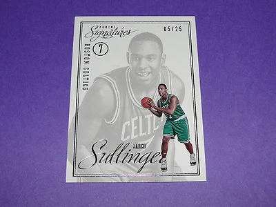 2012-13 Panini Signatures JARED SULLINGER #141 RC/25 Boston CELTICS Ohio State - Image 1 of 2
