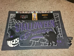 Halloween Glows Dining Table Placemats Set of 4 Trick or Treat 13" x 19" - Picture 1 of 1