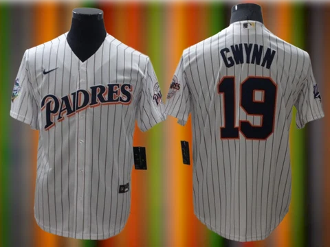 Tony Gwynn #19 San Diego Padres Cool Base Men's Stitched Jersey Cover