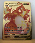 Pokemon Card - Gold Metal - Firecracker Vmax Red - French - New - Under Sleeve