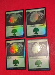 MTG 4 x *FOIL  * Lord Of The Rings FOREST #270 NM - Bild 1 von 2