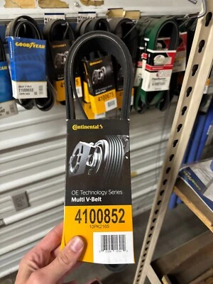 Serpentine Belt Goodyear Continental Elite 4100852 10pk2165 - Image 1 of 2