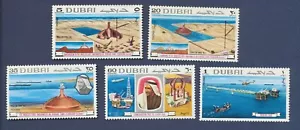DUBAI - Scott 113-117 - MNH - Oil Storage, Petroleum topic - 1969 --a - Picture 1 of 1