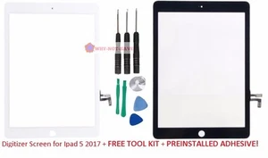 Touch Glass Digitizer Screen Replacement Part for Ipad 5 2017 5th gen Display - Picture 1 of 18