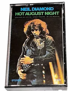 Neil Diamond Hot August Night Music 1 Album Cassette 1D33 - Picture 1 of 4