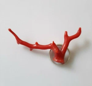 Italien Koralle rot mediterran 100% Natur Edelstein lose Zweige poliert AAA+ - Bild 1 von 6