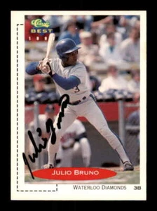 1991 Classic Best #367 Julio Bruno AUTOGRAPHED!!!! 242891 - Picture 1 of 2