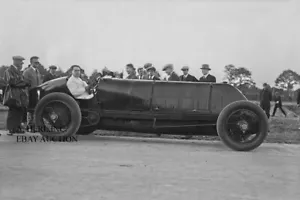 FIAT factory racer Eldridge 1924 French Grand Prix Montlhery race photo photogra - Picture 1 of 1