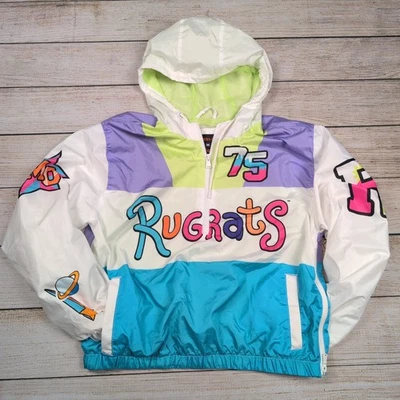 Chaqueta cortavientos suéter Nickelodeon Angelica Rugrats años 90 talla M solo para miembros Foto 1 de 4