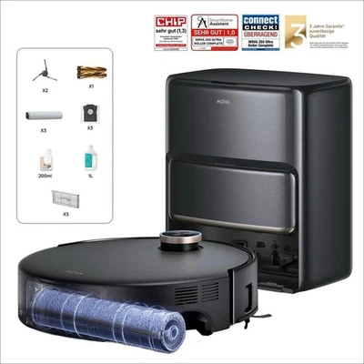 Mova Z60 Ultra Roller Complete Saugroboter Wischfunktion LiftPro 28000 Pa NEU - Bild 1 von 4