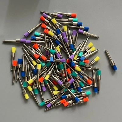 100PC Dental Nylon Materials Closure Flat Polishing Polisher Prophylaxis Brushes - Image 1 of 4