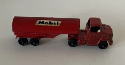1960's Red Tootsie Toy Semi Mobil  Semi Truck Tanker Chicago - Image 1 of 4