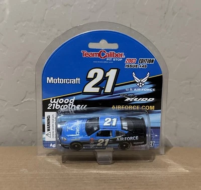 2003 Ricky Rudd Air Force 1:64 car Team Caliber Pit Stop - Image 1 of 2