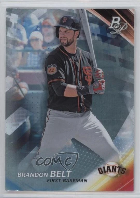 2017 Bowman Platinum Brandon Belt #30 - Image 1 of 2