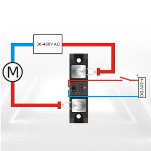 BEM Solid State Relay DC Control AC 4‑32VDC Input Industrial Grade Electrica - Picture 1 of 12