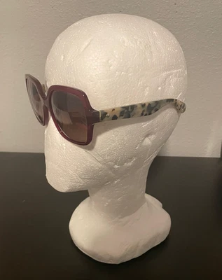 Kate Spade New York Sunglasses Womens Burgundy Tortoise Hello Sunshine Case - Image 1 of 4