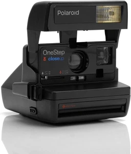 Polaroid One-Step CloseUp Instant Flash Camera w/ Strap Uses 600 Film - Picture 1 of 4