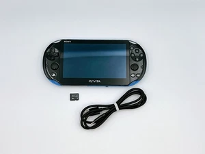 Consola PS Vita PCHJ-10017 Azul/Negro Sony PlayStation 8G SD Probada Envío Rápido - Imagen 1 de 14
