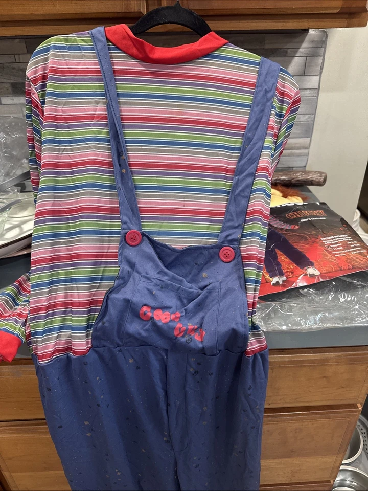 SEED OF CHUCKY Mono Disfraz Niño Talla Grande Estándar/con Máscara Hacha Foto 1 de 4