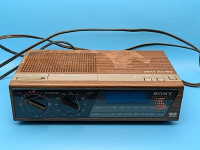 Sony Dream Machine ICF-C222 Clock Radio – Vintage FM/AM – Works – Top Wear - Image 1 of 4